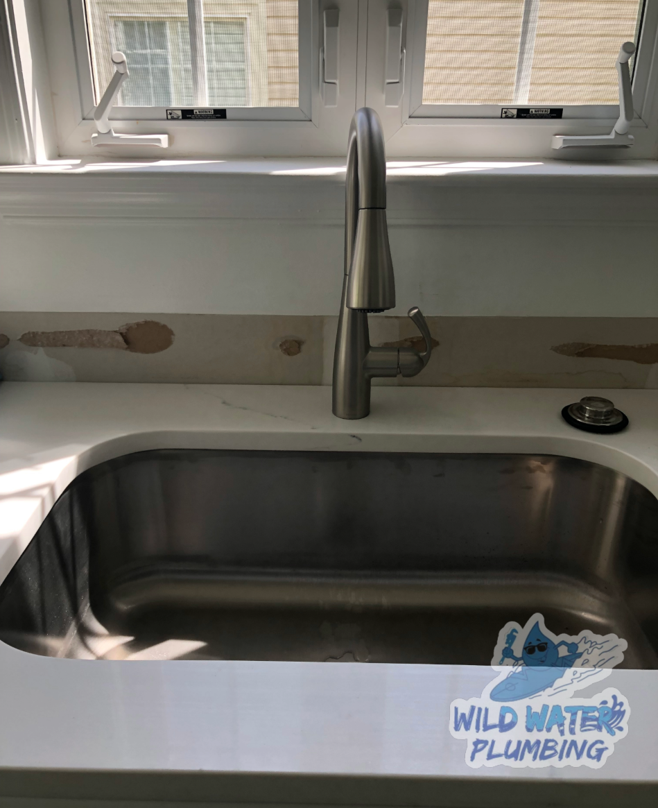 Kitchen Sink Faucet Installation