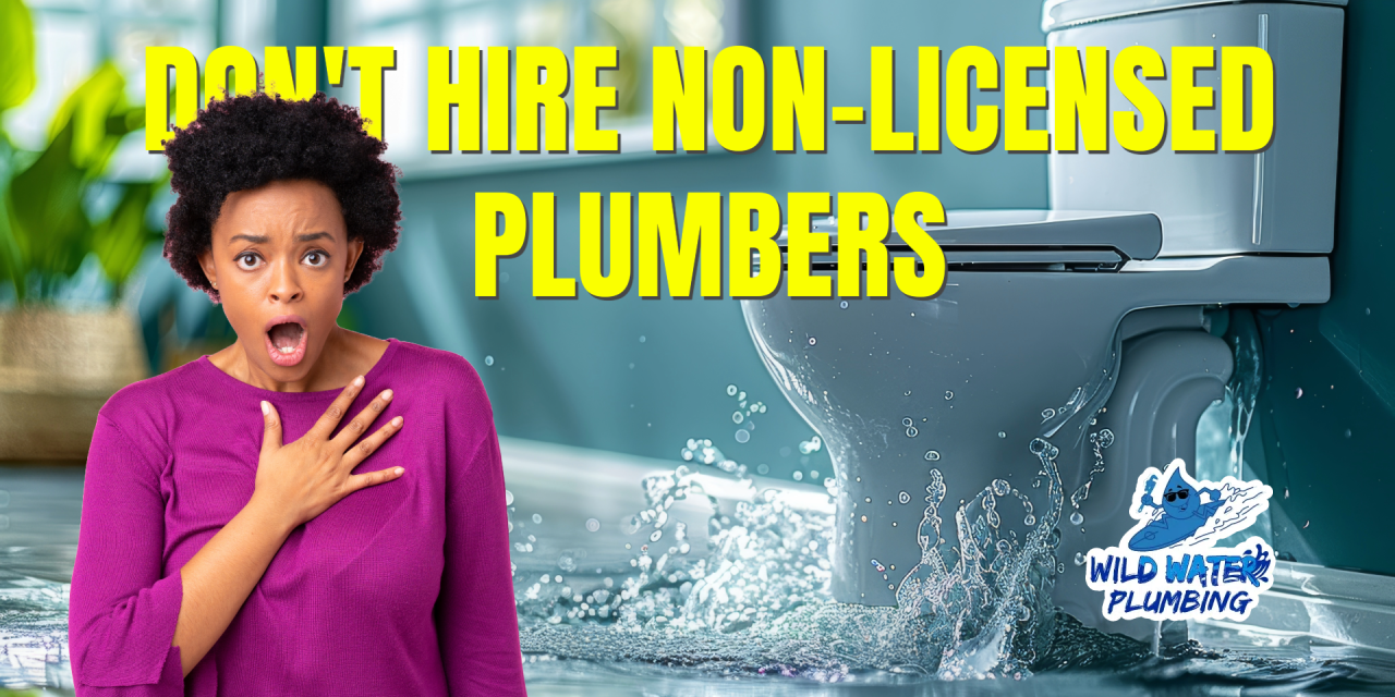 50 Critical Reasons to Avoid Non-Licensed Plumbers