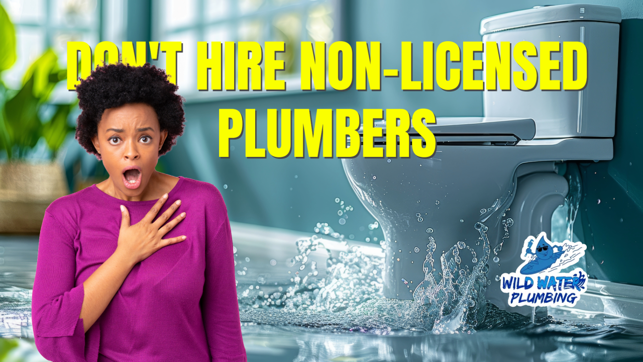 certified plumber, non-certified plumber, plumbing safety, Jacksonville NC plumbing, Wild Water Plumbing, professional plumbing, plumbing maintenance, quality plumbing service, home plumbing repair, expert plumbing advice