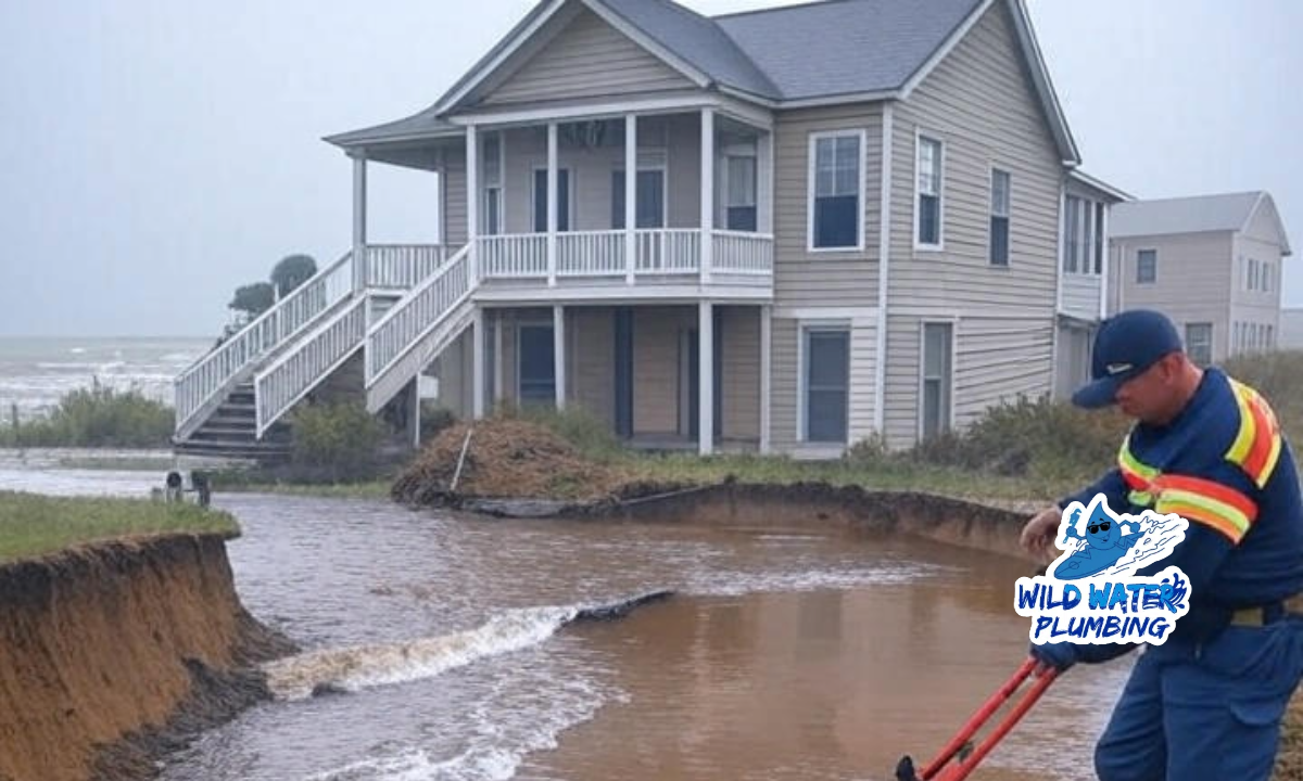 coastal plumbing issues, North Carolina plumbing, Onslow County plumbing, Pender County plumbing, New Hanover plumbing, Carteret County plumbing, sea level rise plumbing, coastal erosion effects, saltwater intrusion plumbing, broken sewer lines, drain clogs coastal, ground shifting plumbing, rusty water solutions, pipe inspections NC, sewer line inspections