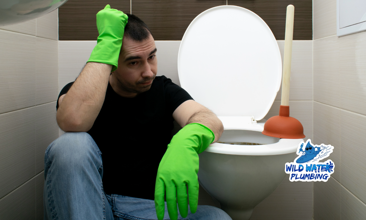toilet clog Hubert NC, what not to flush Hubert NC, flushable wipe toilet clog Hubert NC, toilet backup Hubert NC, clogged drain Hubert NC, emergency plumber Hubert NC, septic safe tips Hubert NC, Wild Water Plumbing Hubert, veteran plumber Hubert NC, toilet repair Hubert NC