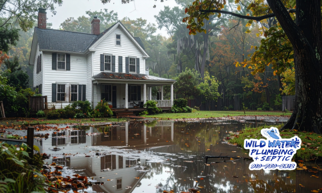 A Homeowner’s Guide to French Drains: Protecting Your Foundation and Septic System Serving Onslow, Pender, Carteret, New Hanover, and Duplin Counties