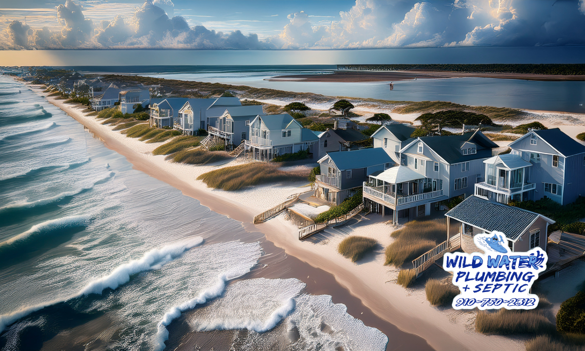Topsail Beach septic issues, narrow lot septic problems, high tide septic flooding, limited drain field space NC, septic tank backup Topsail Beach, tidal influence septic system, coastal septic failure NC, drain field saturation Pender County, septic inspection Topsail Beach, septic drain field repair NC, high groundwater septic system, beachfront septic problems NC, raised drain field coastal, EZflow septic system Topsail, septic system tidal pressure, septic backup after high tide, small lot septic system NC, failing drain field Topsail Beach, wastewater drainage coastal NC, septic system space limitations, soundside septic problems NC, coastal erosion septic issues, Pender County septic repair, Wild Water Plumbing Topsail Beach, tidal groundwater septic damage