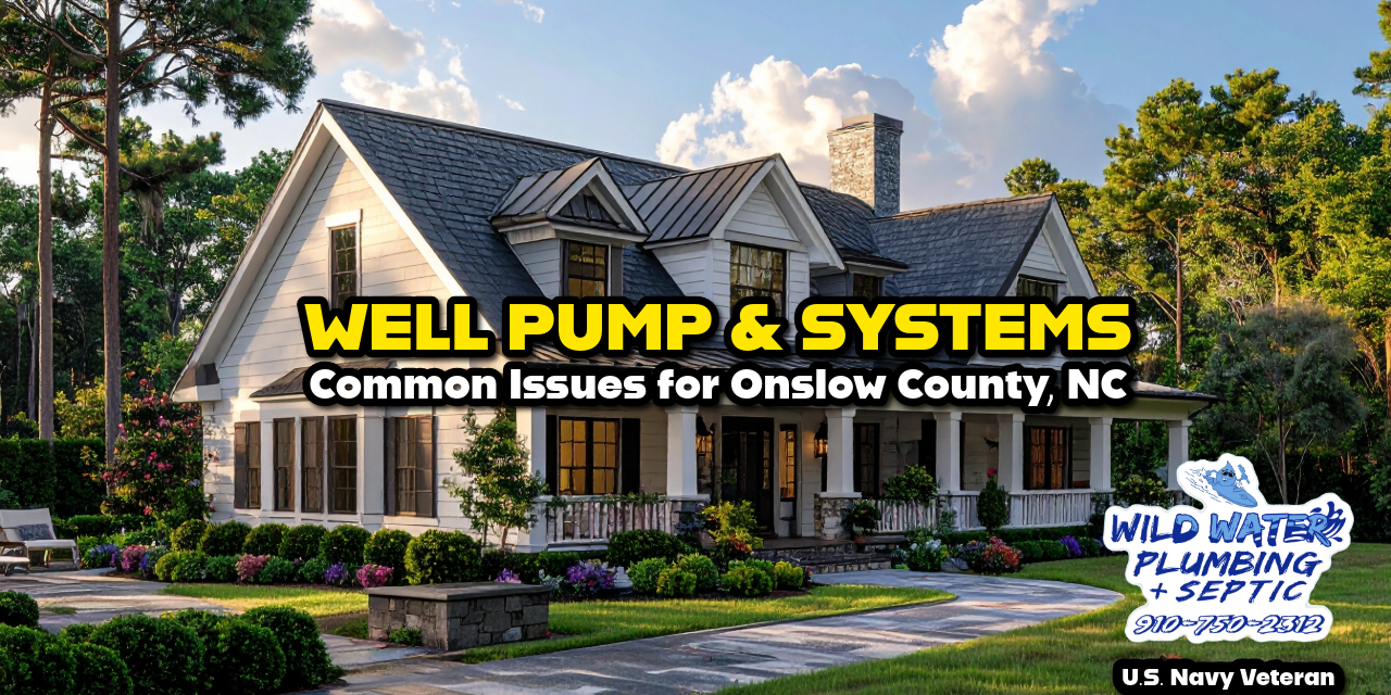 Common Well Pump and System Issues in Onslow County NC